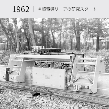 1962 #超電導リニアの研究スタート